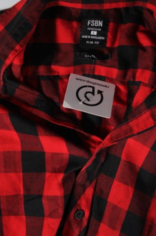 Herrenhemd FSBN, Größe L, Farbe Rot, Preis € 4,04