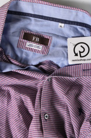 Ανδρικό πουκάμισο Fb Class, Μέγεθος XL, Χρώμα Πολύχρωμο, Τιμή 17,94 €