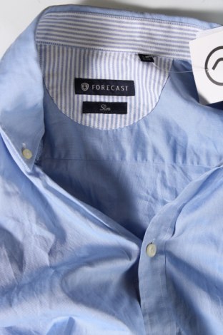 Ανδρικό πουκάμισο Forecast, Μέγεθος L, Χρώμα Μπλέ, Τιμή 9,15 €