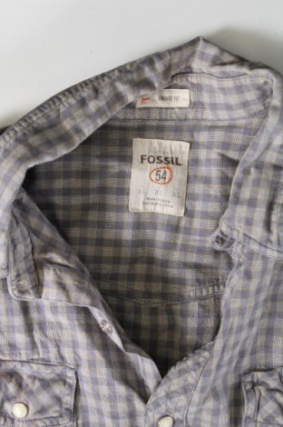 Pánská košile  Fossil, Velikost XL, Barva Šedá, Cena  1 036,00 Kč