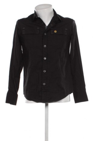 Ανδρικό πουκάμισο G-Star Raw, Μέγεθος M, Χρώμα Μαύρο, Τιμή 19,02 €