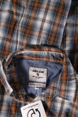 Herrenhemd Garcia Jeans, Größe M, Farbe Mehrfarbig, Preis € 4,84