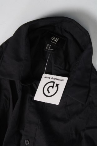 Herrenhemd H&M, Größe S, Farbe Schwarz, Preis 4,44 €