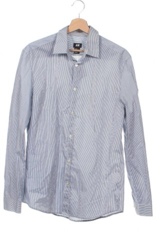 Herrenhemd H&M, Größe M, Farbe Blau, Preis 8,90 €