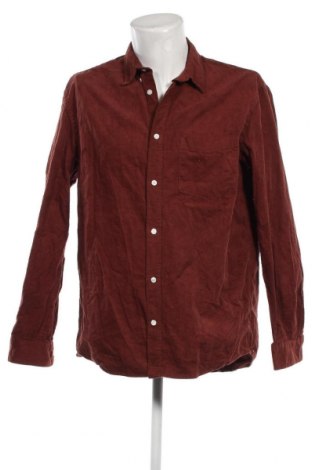 Мъжка риза H&M, Размер L, Цвят Кафяв, Цена 15,66 лв.