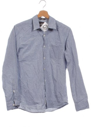 Ανδρικό πουκάμισο H&M L.O.G.G., Μέγεθος S, Χρώμα Μπλέ, Τιμή 2,69 €