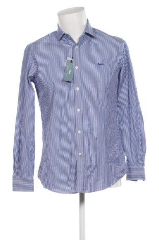 Мъжка риза Harmont & Blaine, Размер M, Цвят Син, Цена 90,00 лв.