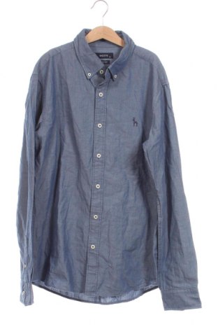 Ανδρικό πουκάμισο Hazzys, Μέγεθος S, Χρώμα Μπλέ, Τιμή 4,33 €