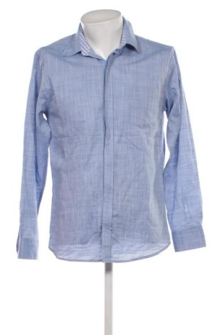 Ανδρικό πουκάμισο Henson & Henson, Μέγεθος M, Χρώμα Μπλέ, Τιμή 4,49 €