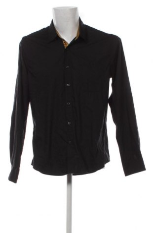 Мъжка риза Hisdern, Размер M, Цвят Черен, Цена 29,00 лв.