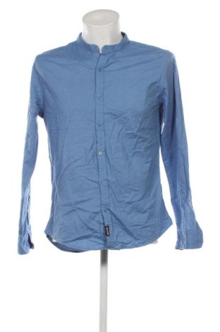 Ανδρικό πουκάμισο Hollister, Μέγεθος M, Χρώμα Μπλέ, Τιμή 8,07 €