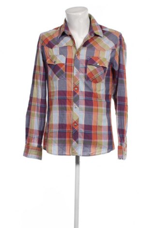 Мъжка риза Hugo Boss, Размер L, Цвят Многоцветен, Цена 80,93 лв.