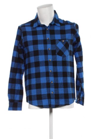 Ανδρικό πουκάμισο Identic, Μέγεθος M, Χρώμα Μπλέ, Τιμή 3,95 €