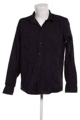 Ανδρικό πουκάμισο Identity, Μέγεθος XL, Χρώμα Μαύρο, Τιμή 8,45 €