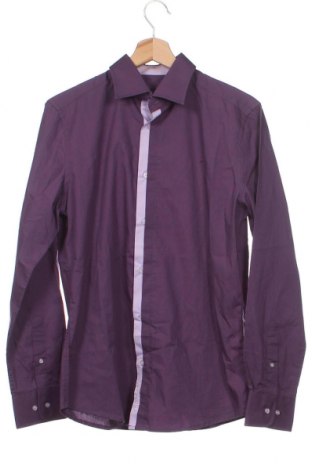 Ανδρικό πουκάμισο In Puncto, Μέγεθος S, Χρώμα Βιολετί, Τιμή 7,60 €