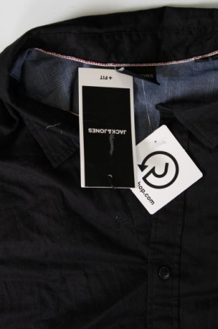 Мъжка риза Jack & Jones, Размер 3XL, Цвят Черен, Цена 63,92 лв.