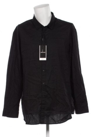 Ανδρικό πουκάμισο Jack & Jones, Μέγεθος 3XL, Χρώμα Μαύρο, Τιμή 32,95 €
