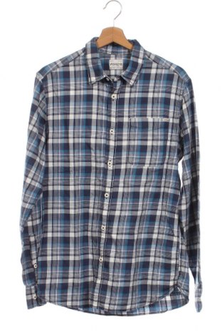 Ανδρικό πουκάμισο Jack & Jones, Μέγεθος M, Χρώμα Μπλέ, Τιμή 4,00 €