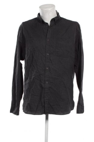 Ανδρικό πουκάμισο Jack & Jones, Μέγεθος XXL, Χρώμα Γκρί, Τιμή 17,94 €