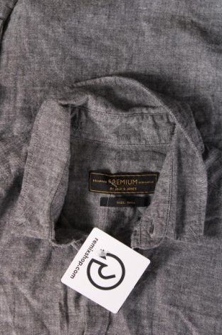 Herrenhemd Jack & Jones, Größe S, Farbe Grau, Preis 4,84 €