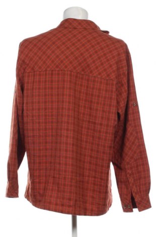 Ανδρικό πουκάμισο Jack Wolfskin, Μέγεθος XXL, Χρώμα Κόκκινο, Τιμή 18,02 €