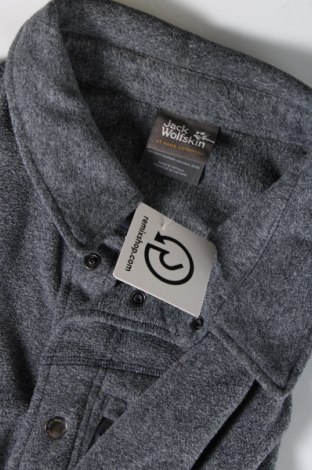 Ανδρικό πουκάμισο Jack Wolfskin, Μέγεθος XL, Χρώμα Γκρί, Τιμή 34,02 €