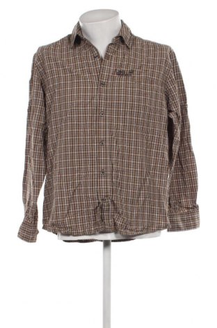 Мъжка риза Jack Wolfskin, Размер M, Цвят Многоцветен, Цена 45,65 лв.