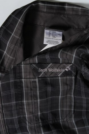 Мъжка риза Jack Wolfskin, Размер M, Цвят Сив, Цена 46,75 лв.