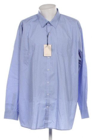 Ανδρικό πουκάμισο Jack's, Μέγεθος 4XL, Χρώμα Μπλέ, Τιμή 23,71 €