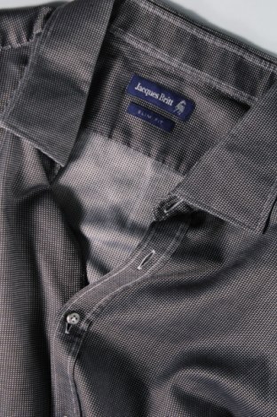 Ανδρικό πουκάμισο Jacques Britt, Μέγεθος M, Χρώμα Γκρί, Τιμή 4,31 €