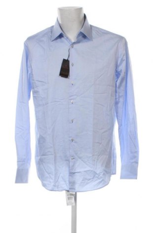 Ανδρικό πουκάμισο Jacques Britt, Μέγεθος L, Χρώμα Μπλέ, Τιμή 10,76 €