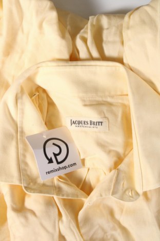 Мъжка риза Jacques Britt, Размер S, Цвят Жълт, Цена 16,71 лв.