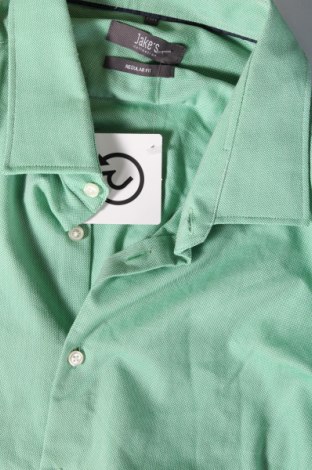Herrenhemd Jake*s, Größe XL, Farbe Grün, Preis € 9,28