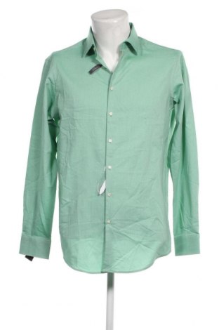 Ανδρικό πουκάμισο Jake*s, Μέγεθος M, Χρώμα Πράσινο, Τιμή 22,27 €
