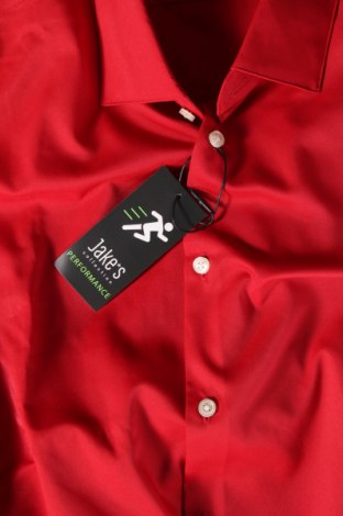 Ανδρικό πουκάμισο Jake*s, Μέγεθος M, Χρώμα Κόκκινο, Τιμή 12,99 €