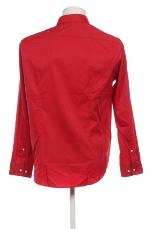 Herrenhemd Jake*s, Größe M, Farbe Rot, Preis 12,99 €