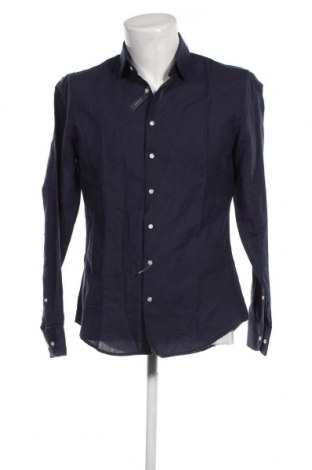 Ανδρικό πουκάμισο Jake*s, Μέγεθος M, Χρώμα Μπλέ, Τιμή 21,15 €