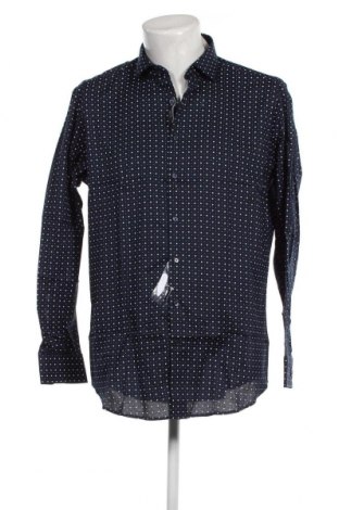 Ανδρικό πουκάμισο Jake*s, Μέγεθος L, Χρώμα Μπλέ, Τιμή 22,27 €
