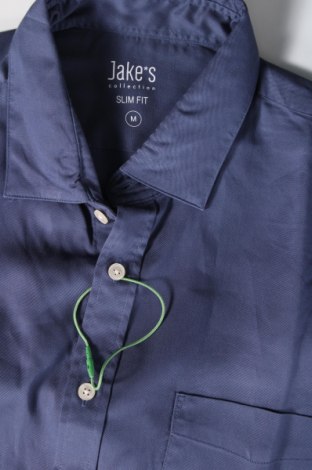 Ανδρικό πουκάμισο Jake*s, Μέγεθος M, Χρώμα Μπλέ, Τιμή 18,93 €