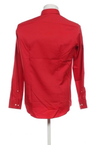 Herrenhemd Jake*s, Größe S, Farbe Rot, Preis 12,99 €