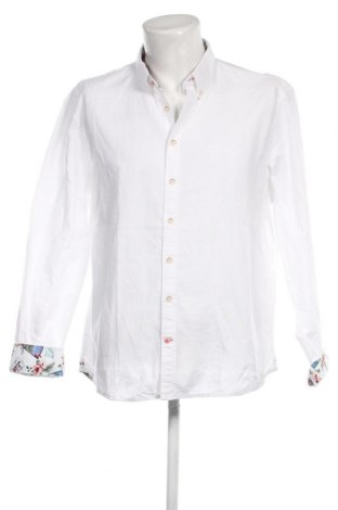 Ανδρικό πουκάμισο Jake*s, Μέγεθος XXL, Χρώμα Λευκό, Τιμή 29,32 €