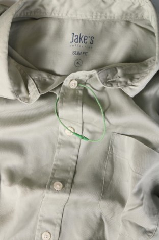 Ανδρικό πουκάμισο Jake*s, Μέγεθος XL, Χρώμα Πράσινο, Τιμή 11,13 €