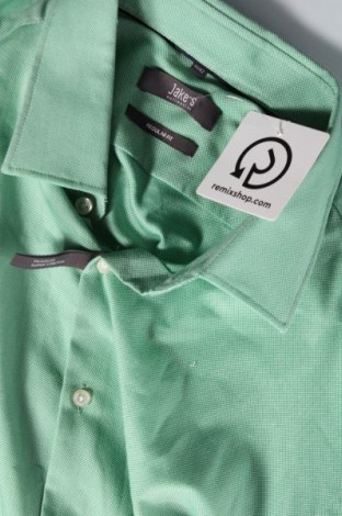 Pánska košeľa  Jake*s, Veľkosť L, Farba Zelená, Cena  9,28 €