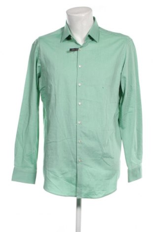Мъжка риза Jake*s, Размер L, Цвят Зелен, Цена 36,72 лв.