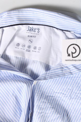 Ανδρικό πουκάμισο Jake*s, Μέγεθος L, Χρώμα Πολύχρωμο, Τιμή 17,94 €