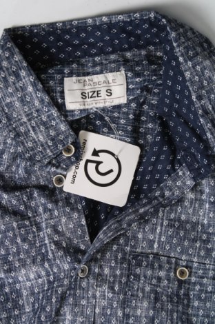 Мъжка риза Jean Pascale, Размер S, Цвят Син, Цена 6,38 лв.