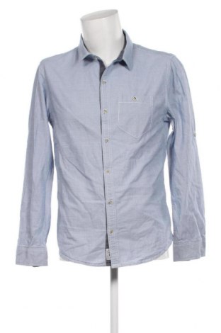 Ανδρικό πουκάμισο Jean Pascale, Μέγεθος L, Χρώμα Μπλέ, Τιμή 9,69 €