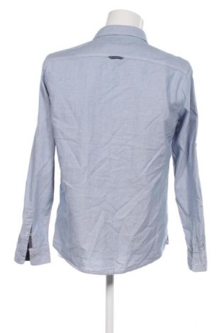 Мъжка риза Jean Pascale, Размер L, Цвят Син, Цена 9,57 лв.