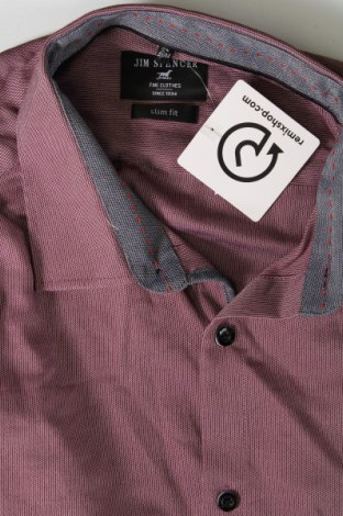Herrenhemd Jim Spencer, Größe XL, Farbe Rosa, Preis 4,64 €
