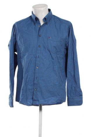 Ανδρικό πουκάμισο Jupiter, Μέγεθος L, Χρώμα Μπλέ, Τιμή 12,62 €